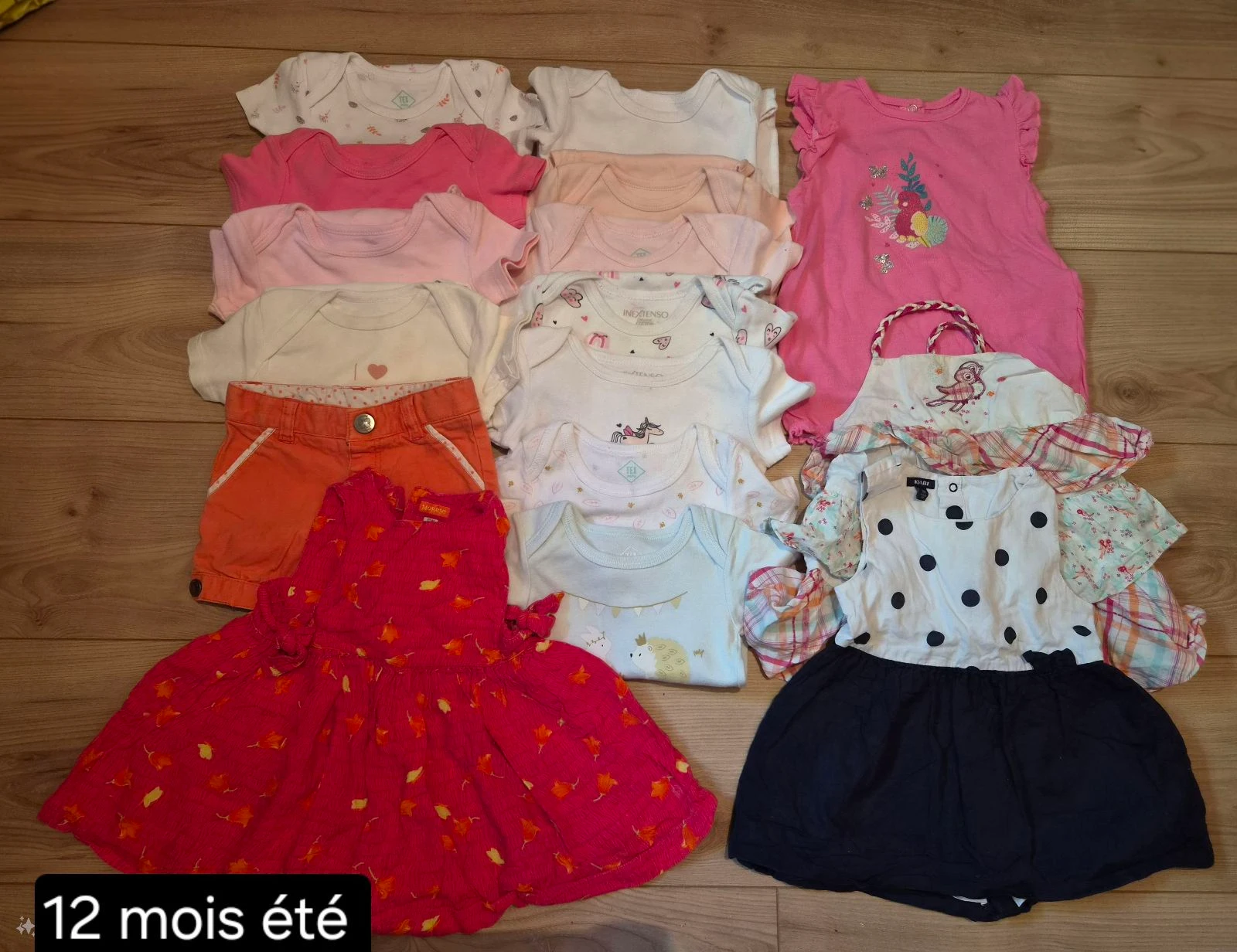 Lot 12 mois été 